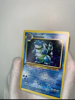 Blastoise 1st Edition Holo Rare Base Set 1999 Pokemon Card 2/102 - Image 2