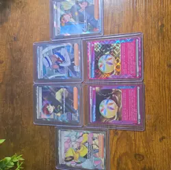 💎6 CARD POKEMON LOT! 4 Full Art Supporter's 2 Ace Spec Card's ALL NM-MT!📈💎 - Image 1
