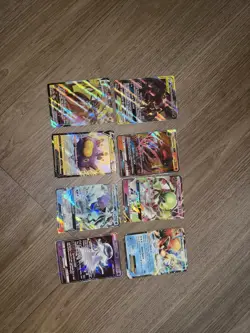 Pokemon Cards Holographic Lot Of 8 - Image 3