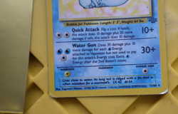 Pokemon TCG Vaporeon Holo Rare Card Jungle, 12/64, First Edition - Image 3