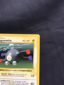 Pokemon Cards: Base Set 1st Edition Common: Magnemite 53/102 - Image 3