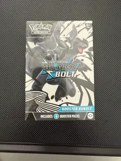 Pokemon BLACK BOLT Booster Bundle Box New Factory Sealed Cards 6 Packs TCG - Image 1