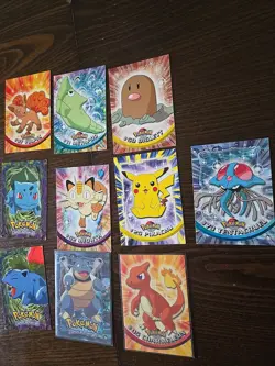 1999-2000 Topps Pokemon TV Animation Edition Series Base Cards Lot No Foils G++ - Image 3