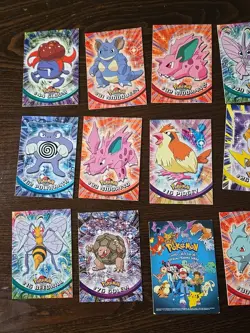 1999-2000 Topps Pokemon TV Animation Edition Series Base Cards Lot No Foils G++ - Image 5