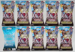 Ten Unopened Yu Gi-Oh Crossover Breaker Card Packs. 1st English Edition. Konami. - Image 1