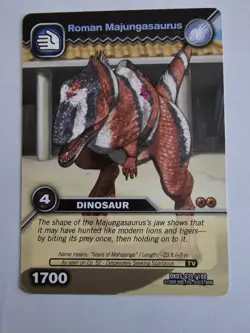 Dinosaur King Dinotector Showdown DKDS-039/100 "Roman Majungasaurus" Card mint - Image 1