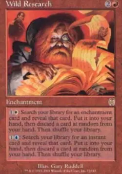 Wild Research - Apocalypse #72/143 MTG Magic The Gathering - Image 1