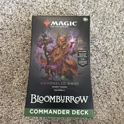 Bloomburrow Commander Deck - Squirreled Away MTG Brand New Sealed - Image 1