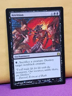 1x Attrition, LP (see photos), Commander 2011 (C11), Magic: the Gathering, MtG - Image 3