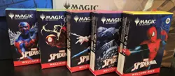 Set Of 5 Magic The Gathering Spider-Man Spiderman Welcome Deck - Image 2