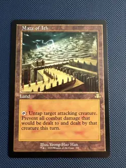 MTG Maze of Ith (Retro Frame) - Dominaria Remastered (DMR) NM - Image 1