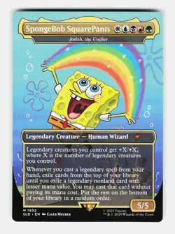 MTG: SpongeBob SquarePants - Jodah, the Unifier | Secret Lair Drop Series 1932 N - Image 1