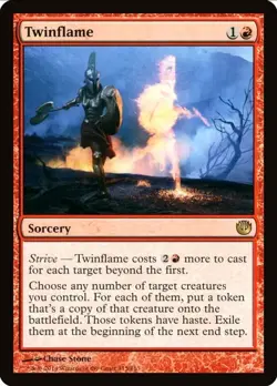 X 1 Twinflame NM-M Journey Into Nyx 115 Magic The Gathering - Image 1