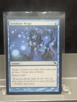 Cerulean Wisps X1 LP Shadowmoor MTG Magic the gathering - Image 1