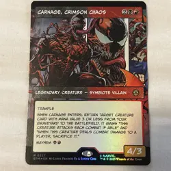 Carnage, Crimson Chaos (Borderless) Marvel's Spider-Man Foil - Image 1