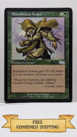 Blanchwood Armor Urza's Saga Regular - Image 1