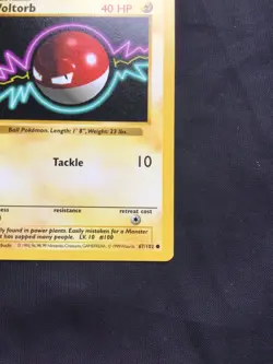 Pokemon Cards: Base Set 1st Edition Common: Voltorb 67/102 - Image 4