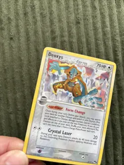 Pokemon TCG Deoxys Delta Species 2/17 Pop Series 4 Holo Rare LP-MP Condition - Image 4