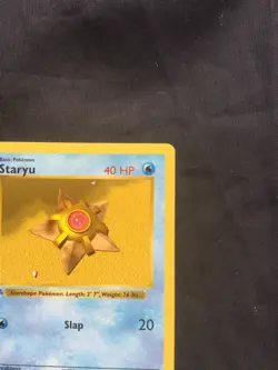 Pokemon Cards: Base Set 1st Edition Common: Staryu 65/102 - Image 3
