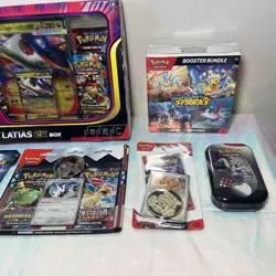 Pokemon TCG Lot of 6 Items as Pictured from Scarlet & Violet and Mega Evolution. - Image 4