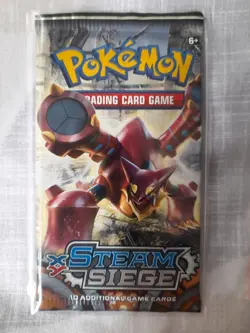 Pokemon TCG XY Steam Siege Booster Pack New Sealed - Image 1