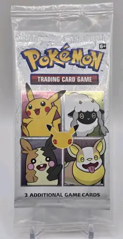 Pokemon 25th Anniversary General Mills Cereal Promo pack - Factory Sealed Mint - Image 1