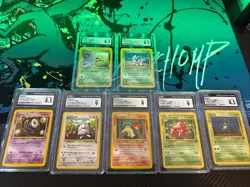Vintage Pokemon CGC Graded Lot - Image 1