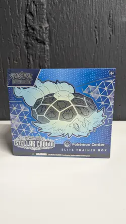 Pokemon Center Stellar Crown Exclusive ETB - Elite Trainer Box - New - Image 1
