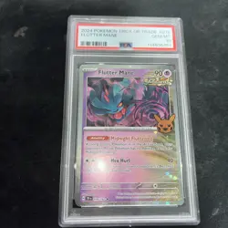 2024 Pokemon Trick or Trade Flutter Mane PSA 10 GEM #078 Galaxy HOLO Rare - Image 1