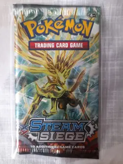 Pokemon TCG XY Steam Siege Booster Pack New Sealed - Image 1