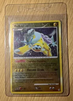 Pokemon Raikou Secret Wonders 16/132 Holo Rare - Image 1