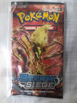Pokemon TCG XY Steam Siege Booster Pack Sealed Brand New - Image 1