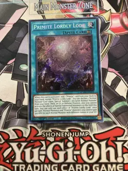 Primite Lordly Lode Secret Rare BLMM-EN172 Yugioh - Image 1