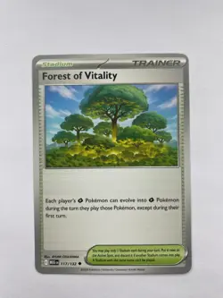 Forest of Vitality 117/132 UnCommon Mega Evolution Pokemon Card NM - Image 1