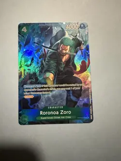 One Piece Card Game TCG Roronoa Zoro PRB02-006 (Alternate Art) M/NM - Image 1