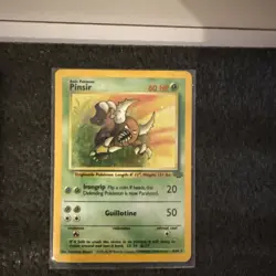 Lot of 4 Pokemon Jungle Cards /64 (Eletrode, Pinsir, Vaporeon, Venomoth) - Image 3