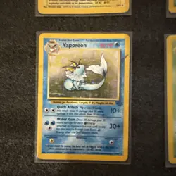 Lot of 4 Pokemon Jungle Cards /64 (Eletrode, Pinsir, Vaporeon, Venomoth) - Image 4