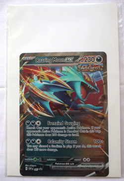 Roaring Moon ex SVP 067 Oversized JUMBO Black Star Promo NM+ Pokemon Card TCG - Image 2