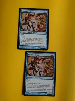 Mistbind Clique rare Faerie Wizard x2 MTG 2 Card. Lorwyn. - Image 1