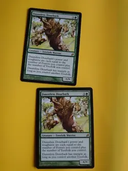 Dauntless Dourbark x2 Rare Treefolk Warrior MTG 2 Card. Lorwyn. - Image 1
