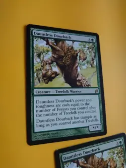 Dauntless Dourbark x2 Rare Treefolk Warrior MTG 2 Card. Lorwyn. - Image 4