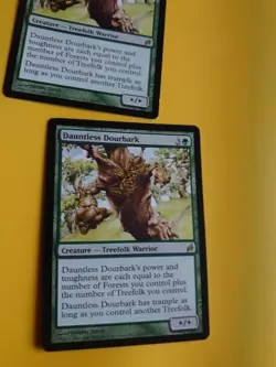 Dauntless Dourbark x2 Rare Treefolk Warrior MTG 2 Card. Lorwyn. - Image 5