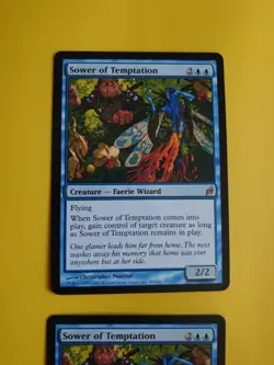 Sower of Temptation x2 faerie wizard MTG 2 Card. Lorwyn. - Image 3