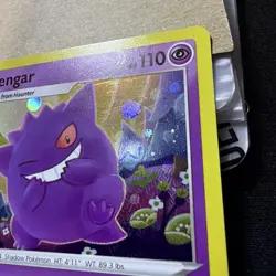 Galaxy Swirl Gengar SWSH052 SWSH Sword & Shield Promo Cards Holo Champions Path - Image 3
