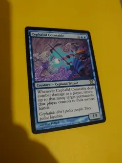 Cephalid Constable. Tenth Ed. Wizard rare MTG Card. - Image 3