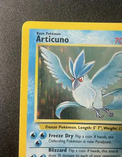 Articuno | 2/62 | Fossil | Holo | Pokemon Card | WOTC | LP - Image 3