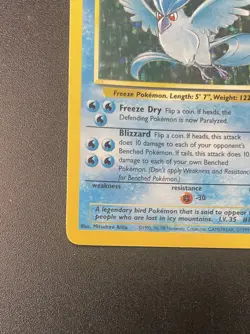 Articuno | 2/62 | Fossil | Holo | Pokemon Card | WOTC | LP - Image 4