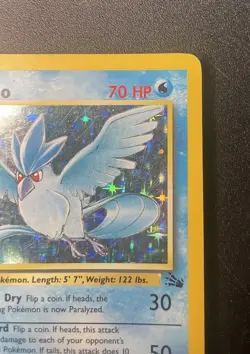 Articuno | 2/62 | Fossil | Holo | Pokemon Card | WOTC | LP - Image 5