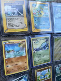 Pokemon Tag Card Lot Woopers From Different Sets Mixed Generations See Pics - Image 1