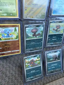 Pokemon Tag Card Lot Woopers From Different Sets Mixed Generations See Pics - Image 3